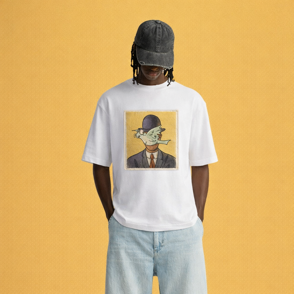 Parche - René Magritte (Man in a Bowler Hat)