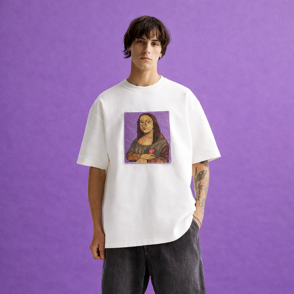 Parche con Velcro - La Mona Lisa